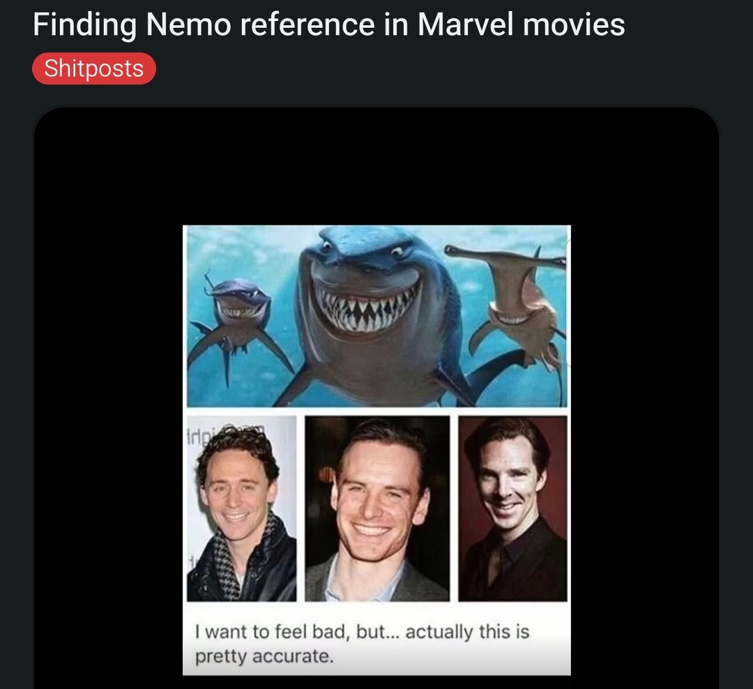 Finding Nemo in the MCU is wild but it fits - meme