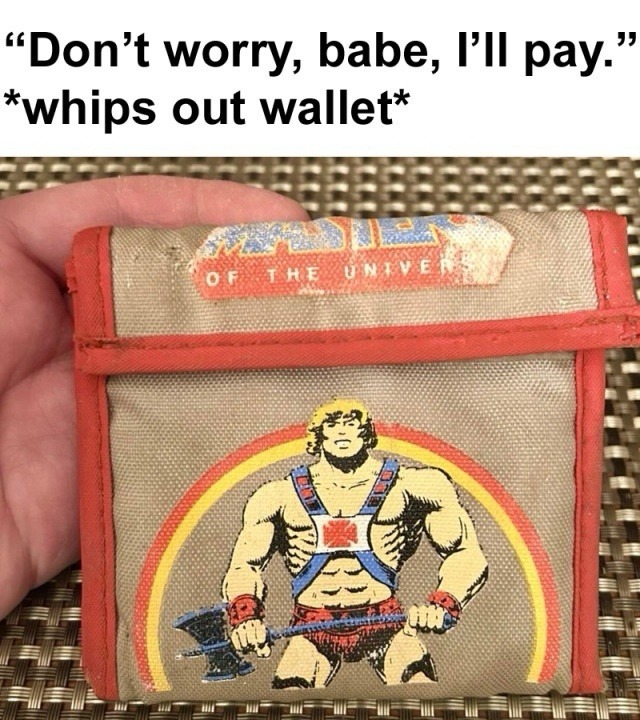 She said she'd pay, her wallet said no - meme