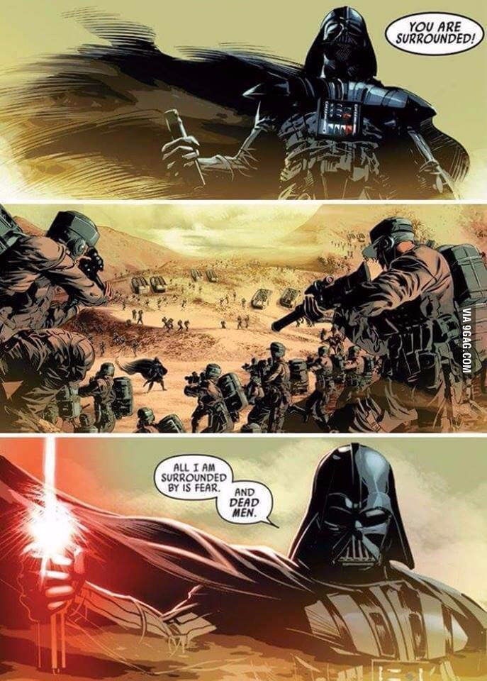 Darth motherfucking Vader - meme