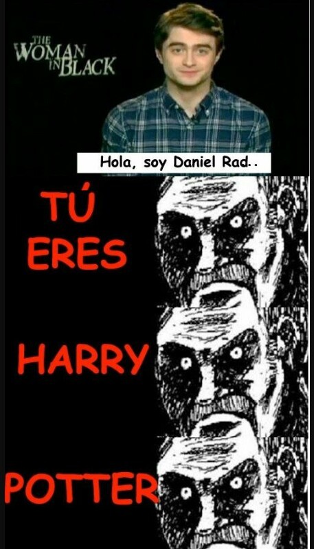 ¿Daniel Radcliffe? ¡NO, SIEMPRE SERÁ HARRY POTTER! - meme