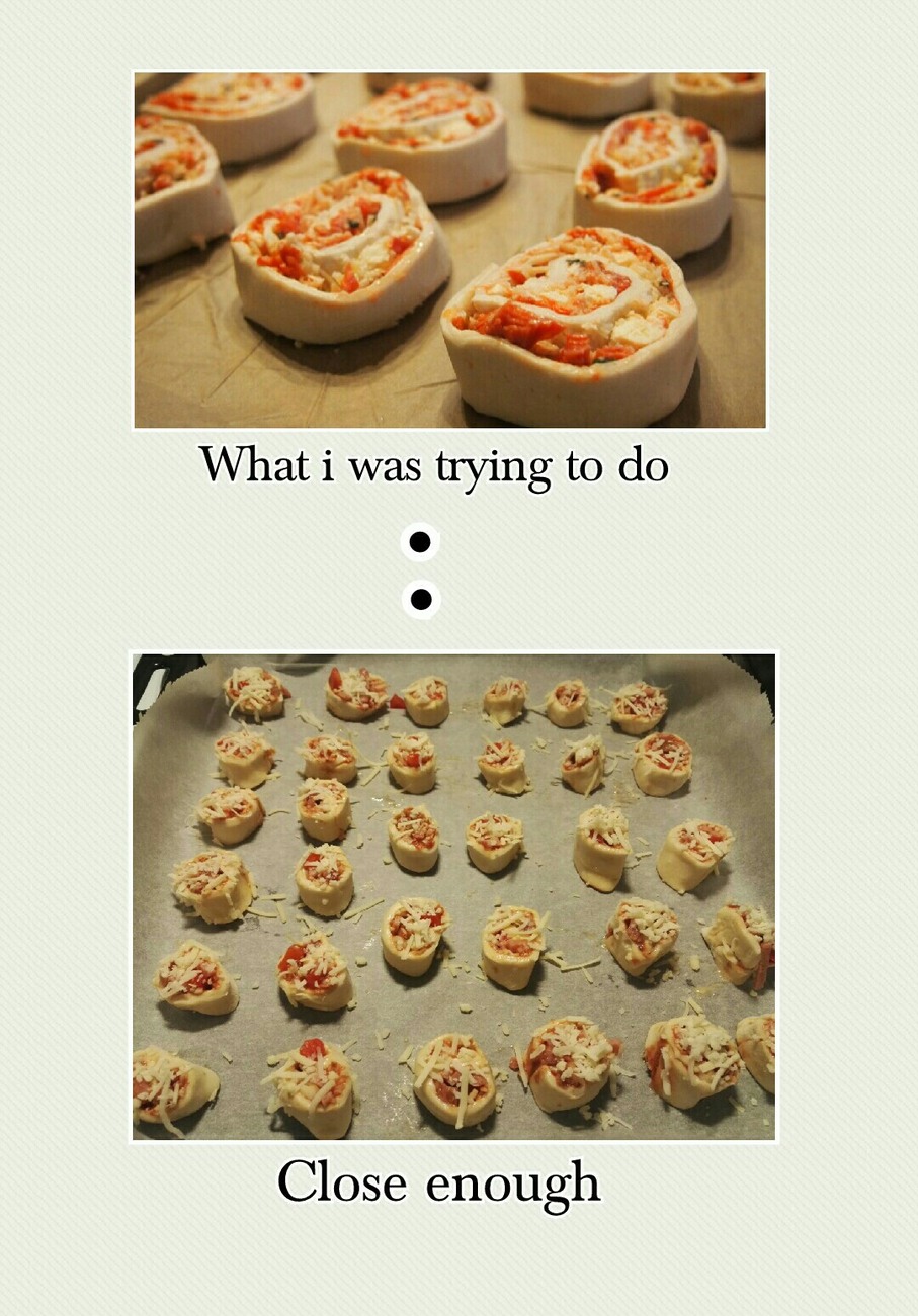 Pizza swirls - meme