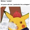 Pikachu dragon