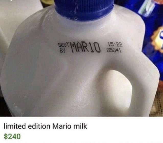Lait Mario - meme