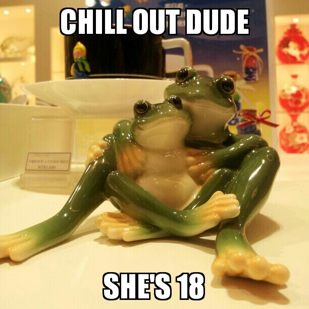 cute frogs - meme