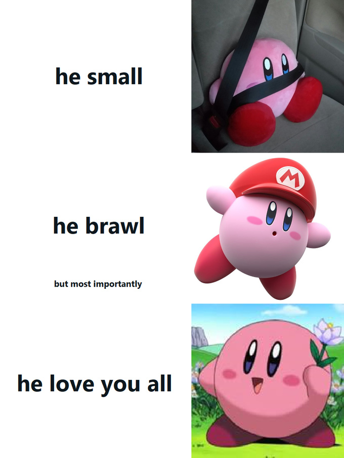 Wholesome Kirbo - meme