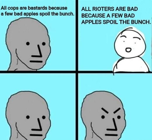 ACAB stands for All Cops are Brave - meme