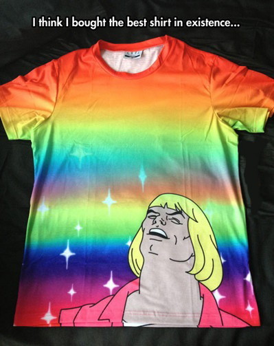Super mega ultra serious gay shirt! - meme