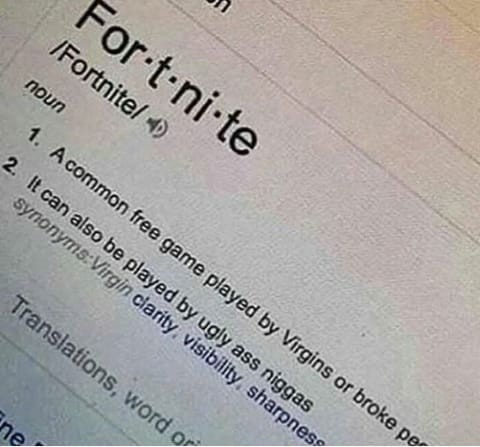 Fuck Fortnite - meme