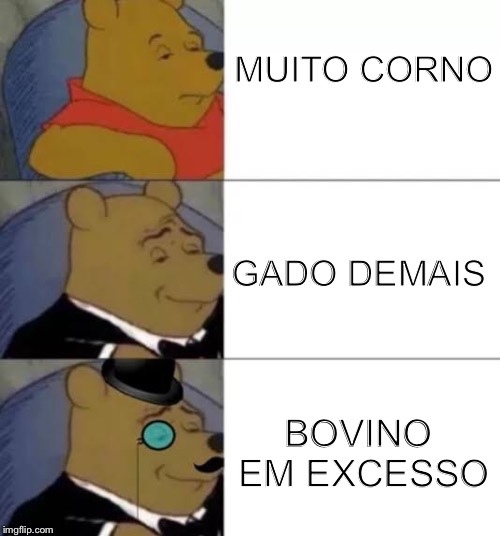 O título foi ser corno - meme