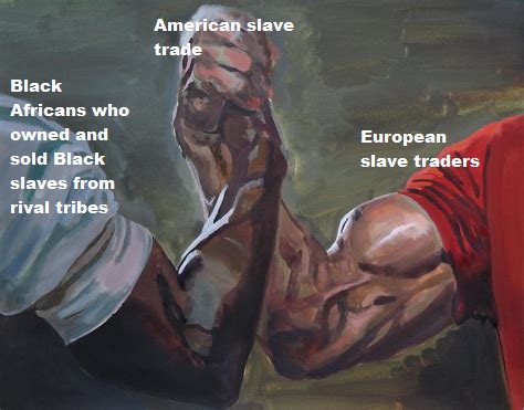 Slavery sucks - meme