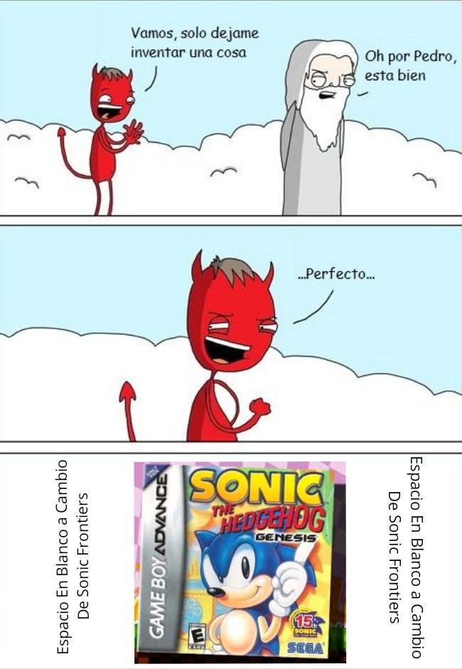 La Pesadilla De Los Fans De Sonic - meme