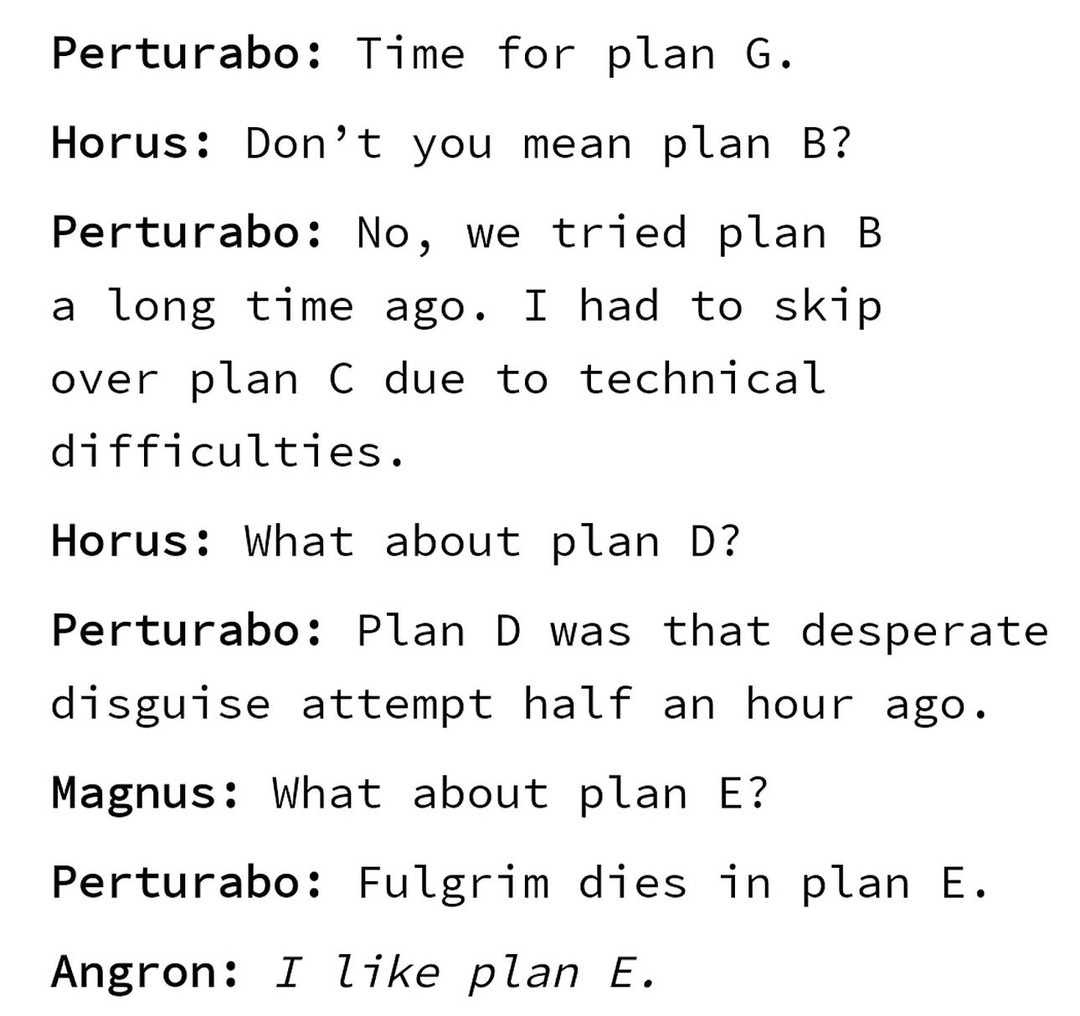 Parties plans - meme