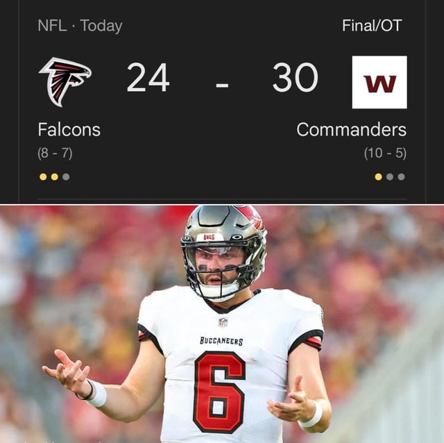 Falcons vs Commanders meme
