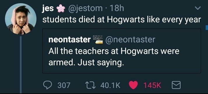 Hogwarts - meme