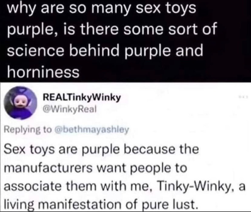 tinky winky - meme