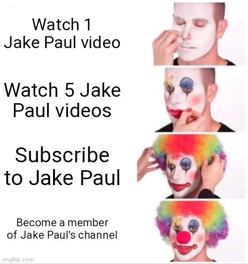 Jake Paul subscribers - meme