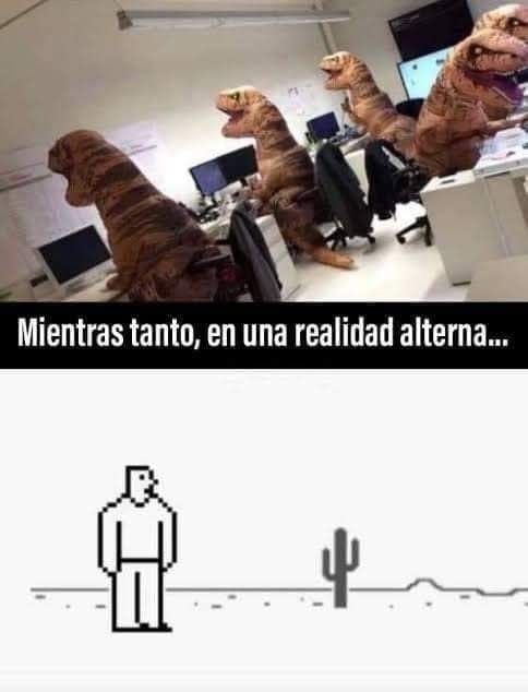 Una realidad un tanto alterada - meme