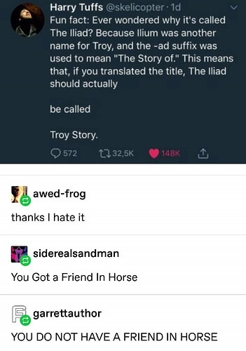 a friend in horse - meme