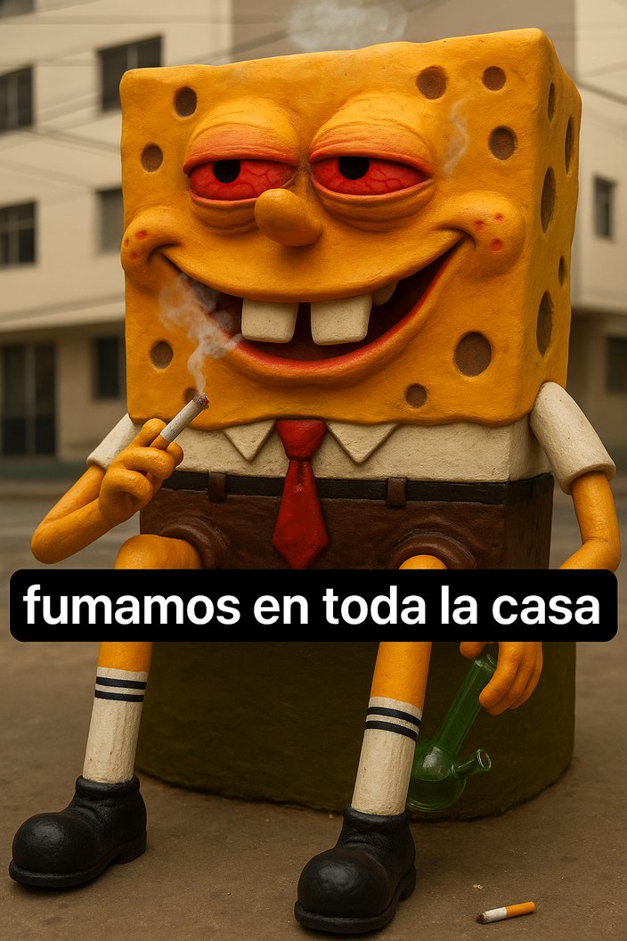 Fumamos en toda la casa: - meme