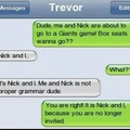Poor Trevor.