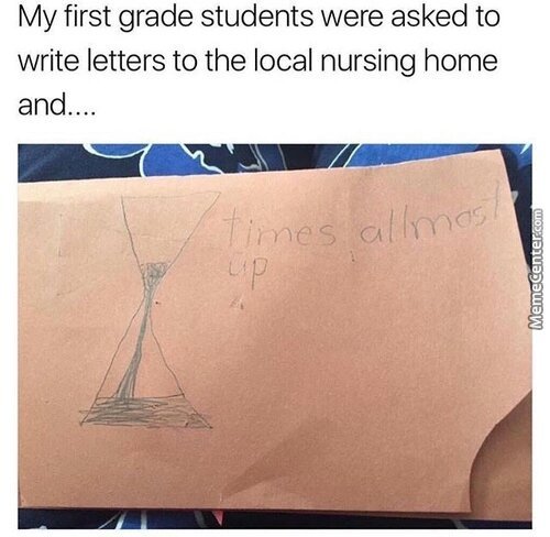 First grade student's - meme