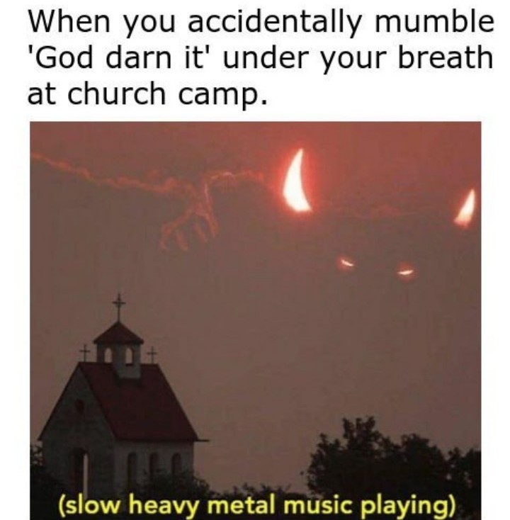 *Doom music plays* - meme