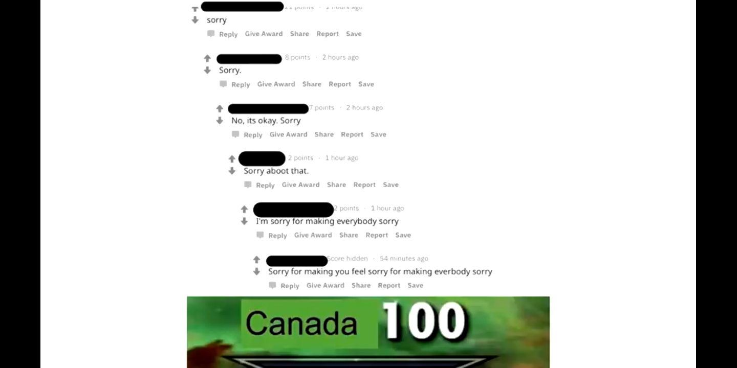 Only in Canada - meme