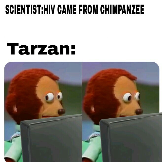 claped chimpanzees cheeks - meme
