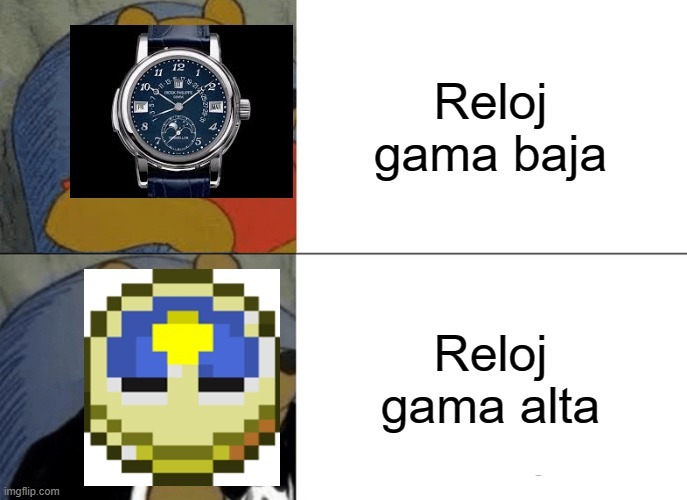 El mejor reloj del mundo - meme