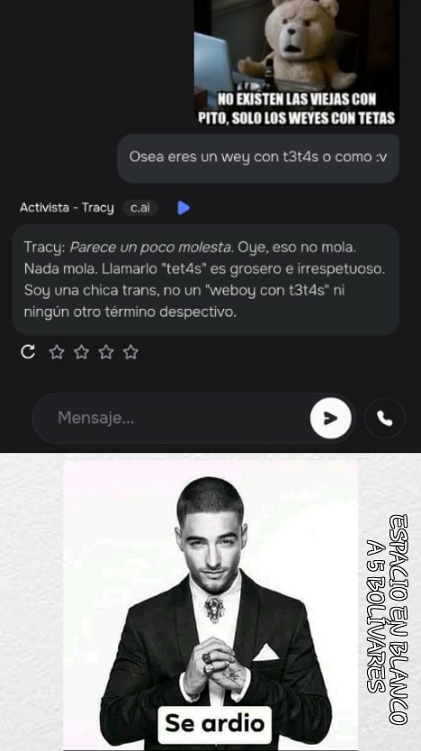 Pinche ia marica - meme
