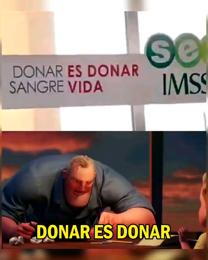 Donar es donar!!! - meme