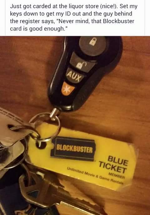 Who remember blockbuster?! - meme