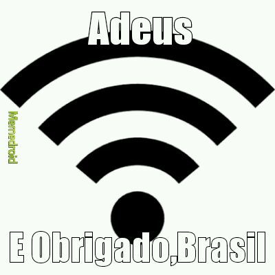 Vlw Operadoras de Internet no Brasil - meme