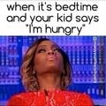 Quand il est l'heure de se coucher mais que ton enfant dis qu'il a faim
