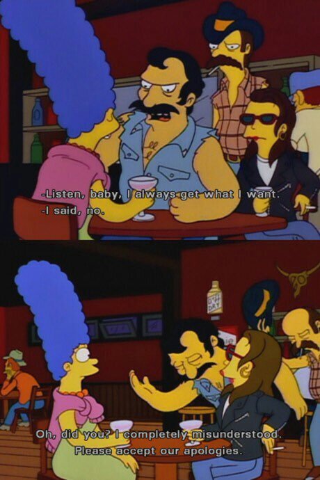 One of my favorite Simpsons moments - meme
