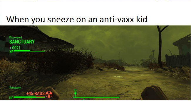 Anti-Vaxx troubles - meme