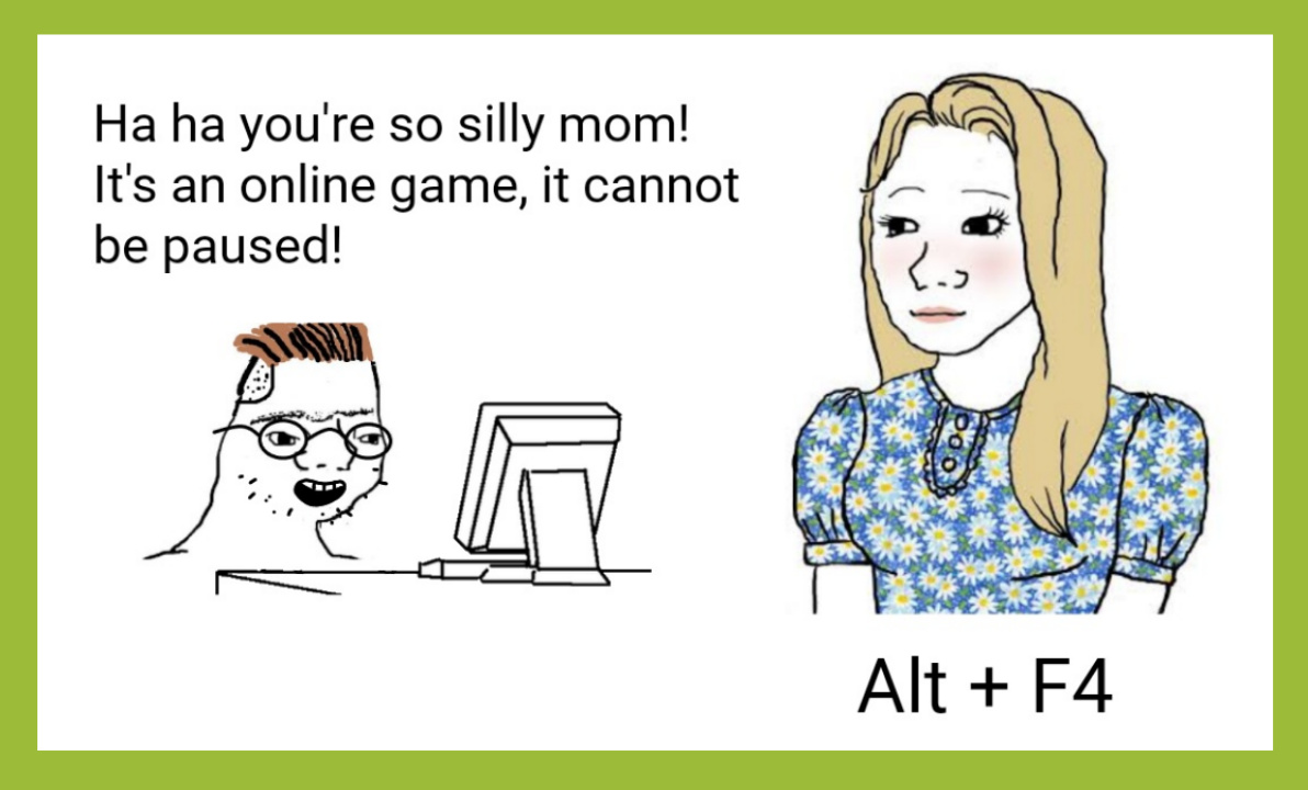 Alt F4 Online School Memes