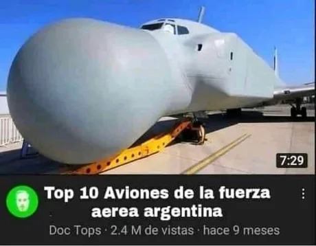 Fuerza aérea argentina - meme