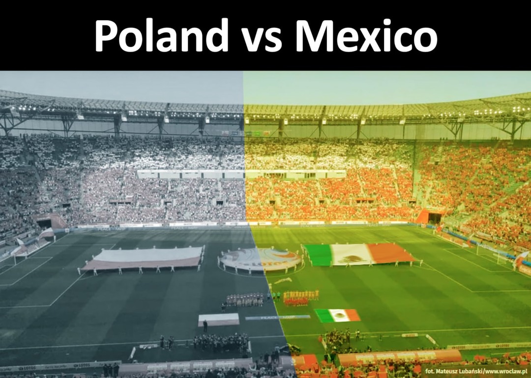 Polônia X México - meme
