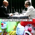 Clown arguments meme