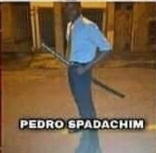 Pedro espadachim - meme