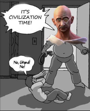 No Gandhi - meme