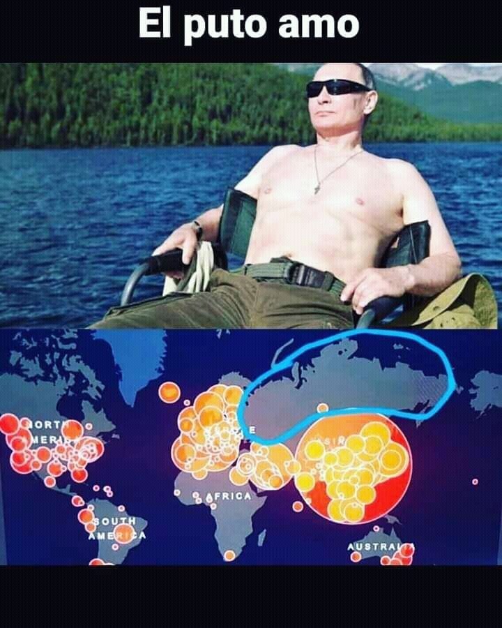 Putin is life Putin is love - meme