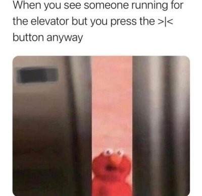 The elevator - meme