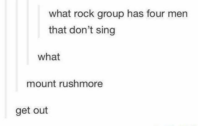 Mount Rushmore - meme