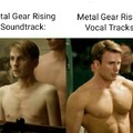Metal Gear Rising had 2 albums