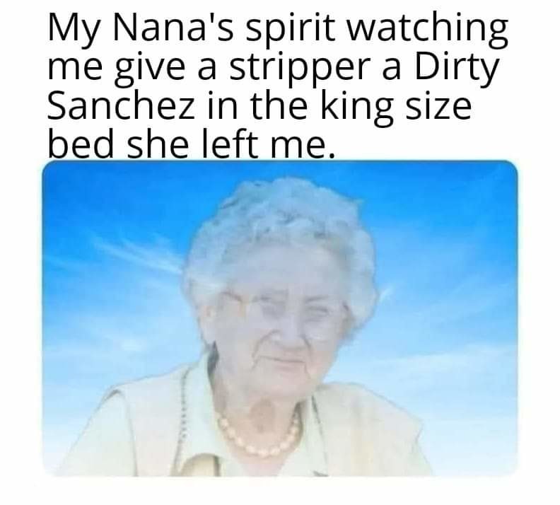 Granny no - meme
