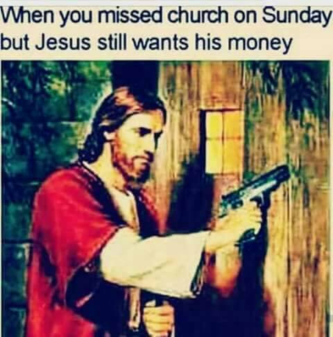 pay your tithes - meme