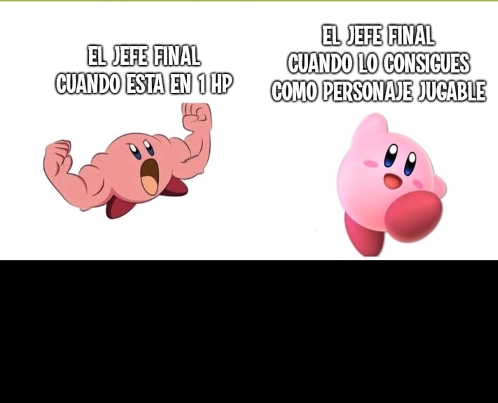 Kirby mamado - meme