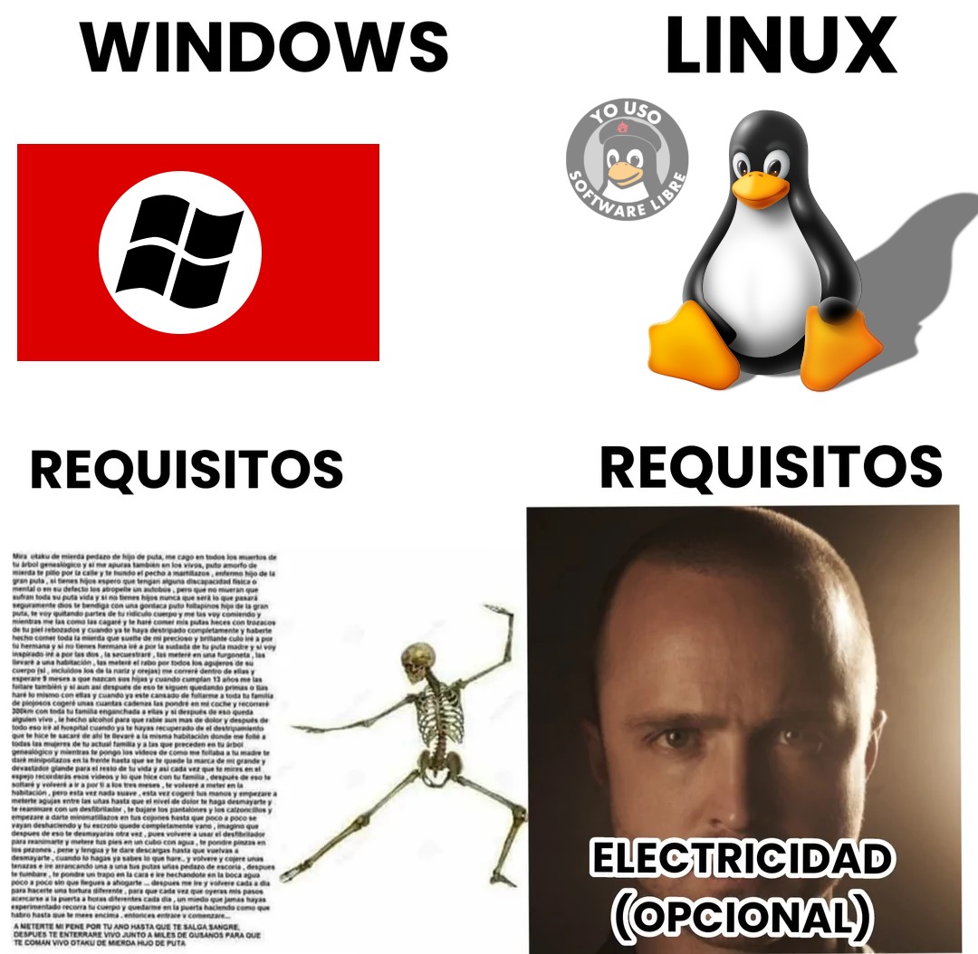 Hasta en una tostadora de la epoca de Windows XP - meme